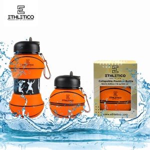 Collapsible Basketball 🏀 Shaped Water Bottle